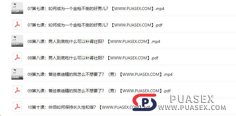 香蕉公社《性情大师训练馆》男课第二季