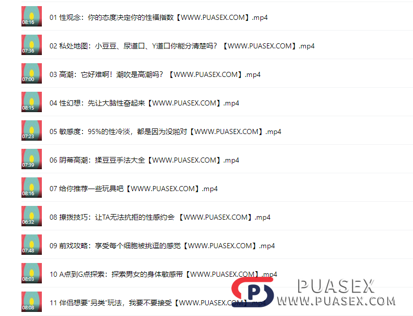 吴小飘《女性必备20堂情趣指南课》高速在线下载