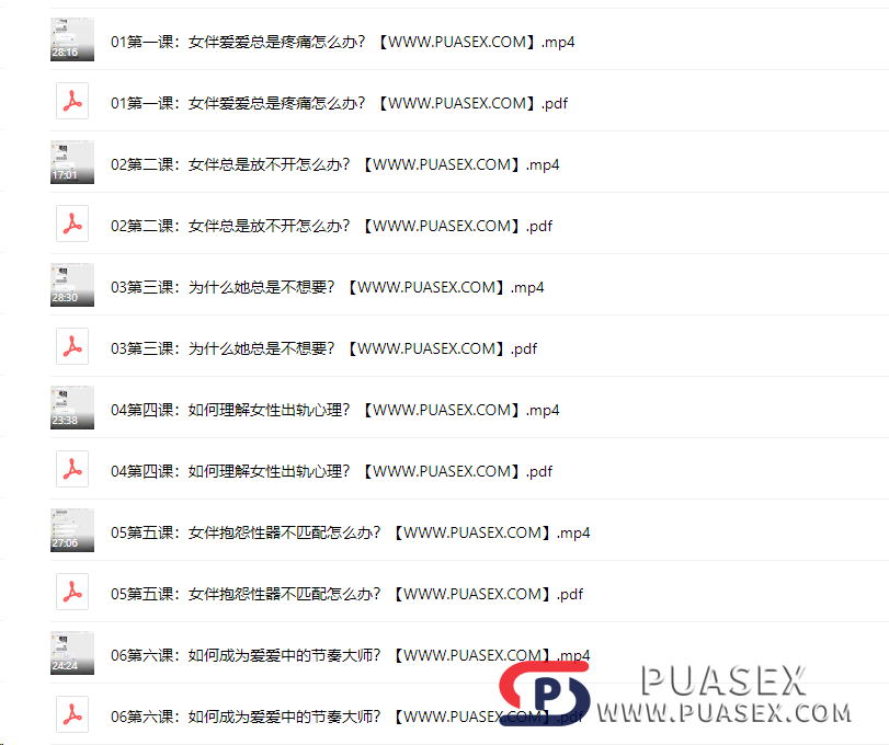 香蕉公社《性情大师训练馆》男课第二季